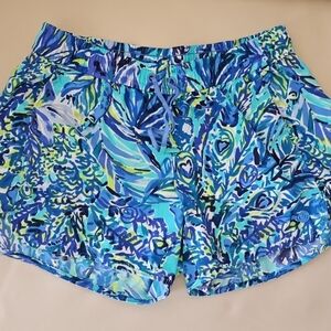 Lilly Pulitzer Athletic Running Shorts Lightweight Comfortable XS